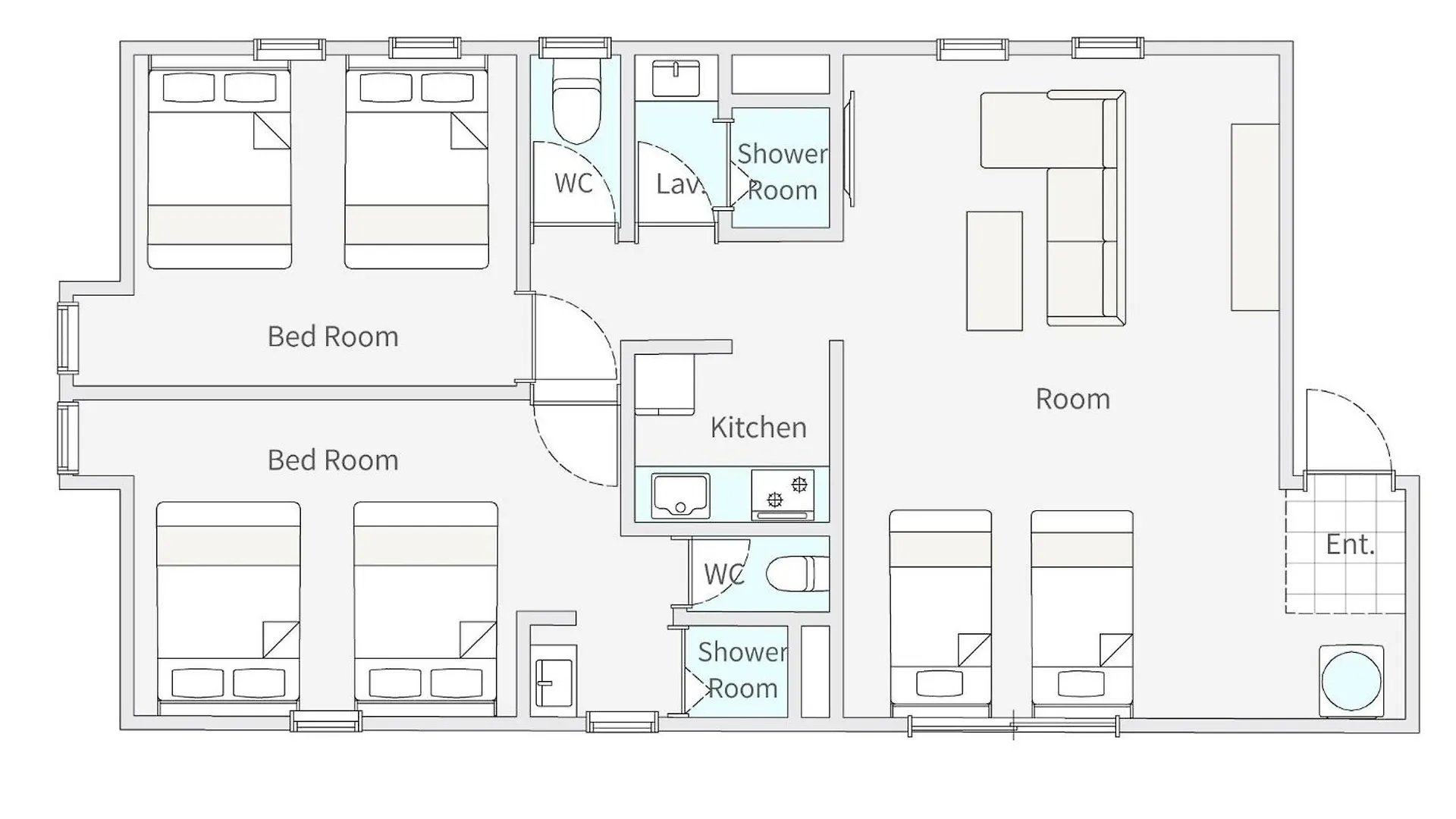 Urban Stay Shinjuku East - Vacation Stay 67905V Tokyo Apartment
